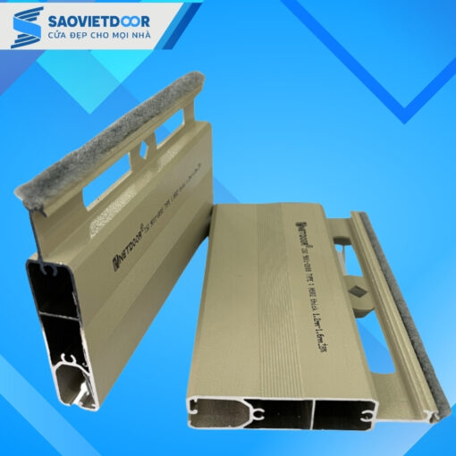 Cửa cuốn khe thoáng Netdoor NS02 16 Hình ảnh nan cửa cuốn khe thoáng Netdoor NS02
