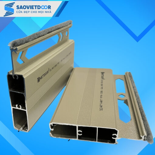Hình ảnh mặt cắt cửa cuốn khe thoáng Netdoor NS03