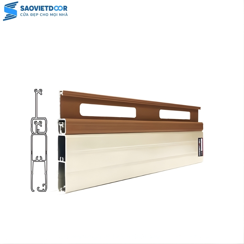 Cửa cuốn khe thoáng Doortech D70