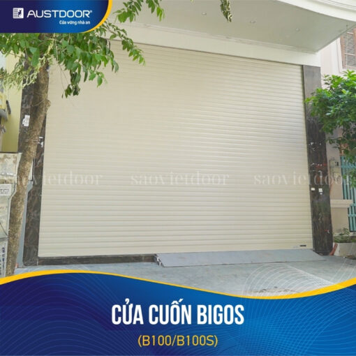 Cửa cuốn nan bản lớn B100s 7 Cửa cuốn austdoor bigos