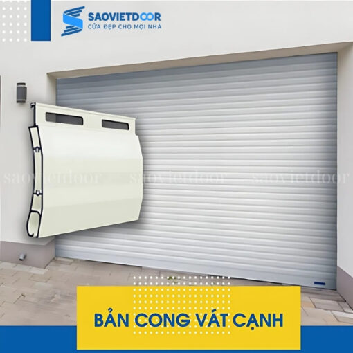 Cửa cuốn nan bản lớn B100 6 Cửa cuốn austdoor bigos