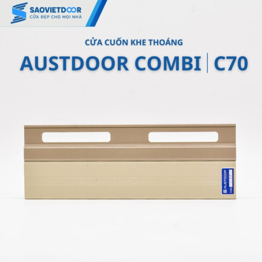 Cửa cuốn khe thoáng Austdoor Combi C70 5 Cửa cuốn khe thoáng austdoor combi C70