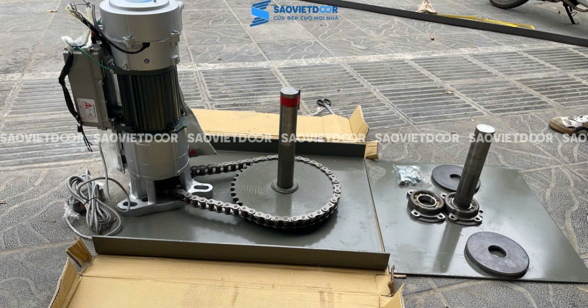 Motor Cửa Cuốn Đài Loan YH 1500kg Chính Hãng 56 Motor cửa cuốn Đài Loan YH 1500kg