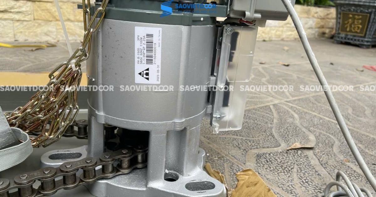 Motor Cửa Cuốn Đài Loan YH 1500kg Chính Hãng 57 Motor cửa cuốn Đài Loan YH 1500kg