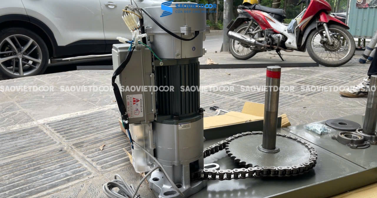 Motor Cửa Cuốn Đài Loan YH 1500kg Chính Hãng 59 Motor cửa cuốn Đài Loan YH 1500kg