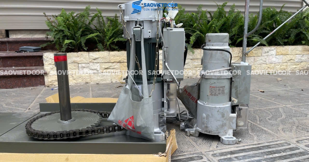 Motor Cửa Cuốn Đài Loan YH 1500kg Chính Hãng 60 Motor cửa cuốn Đài Loan YH 1500kg
