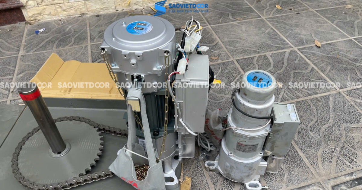 Motor Cửa Cuốn Đài Loan YH 1500kg Chính Hãng 61 Motor cửa cuốn Đài Loan YH 1500kg