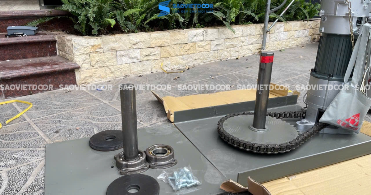 Motor Cửa Cuốn Đài Loan YH 1500kg Chính Hãng 63 Motor cửa cuốn Đài Loan YH 1500kg