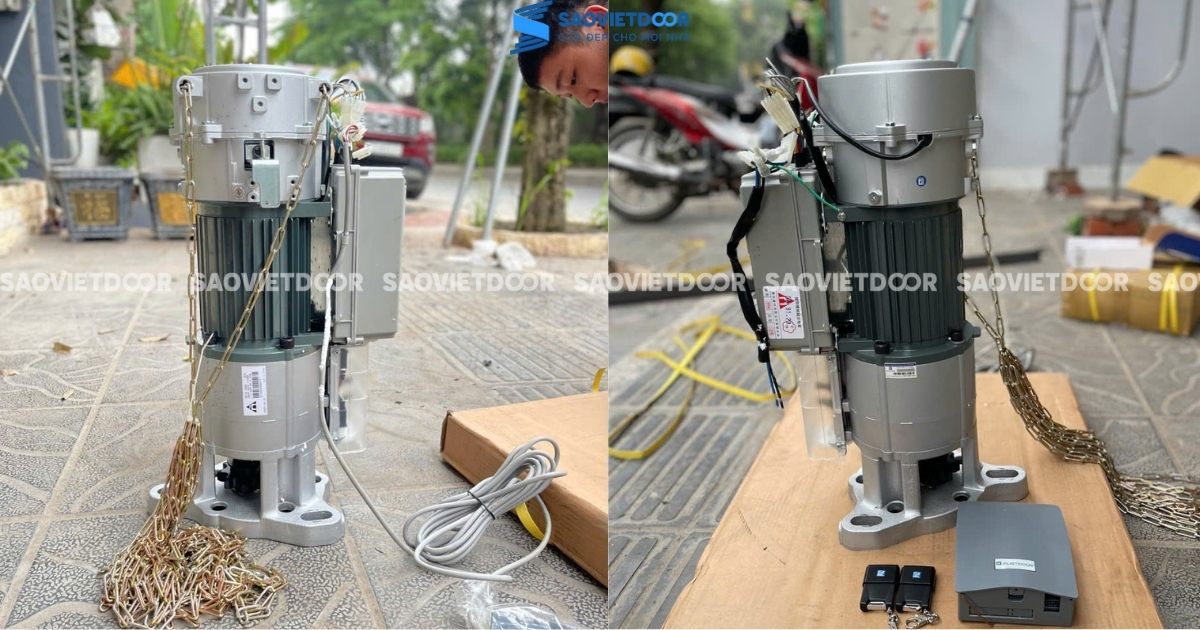 Motor Cửa Cuốn Đài Loan YH 1500kg Chính Hãng 49 Motor cửa cuốn Đài Loan YH 1500kg