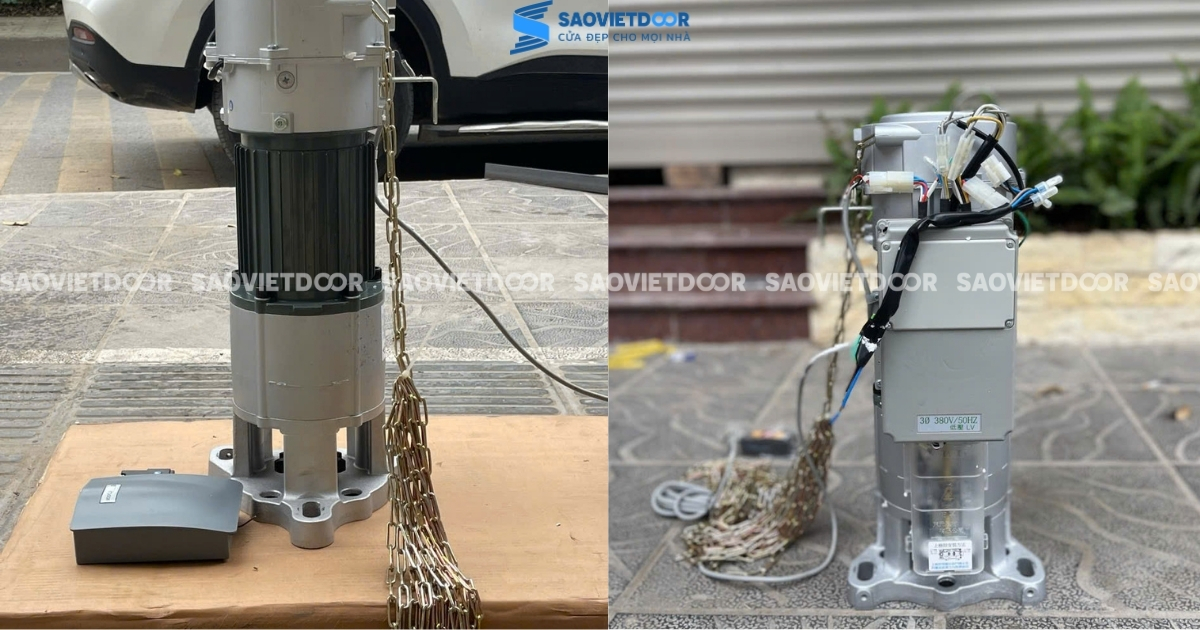 Motor Cửa Cuốn Đài Loan YH 1500kg Chính Hãng 50 Motor cửa cuốn Đài Loan YH 1500kg