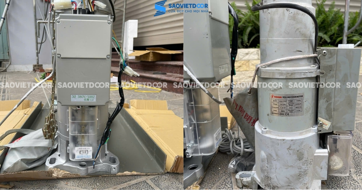Motor Cửa Cuốn Đài Loan YH 1500kg Chính Hãng 53 Motor cửa cuốn Đài Loan YH 1500kg