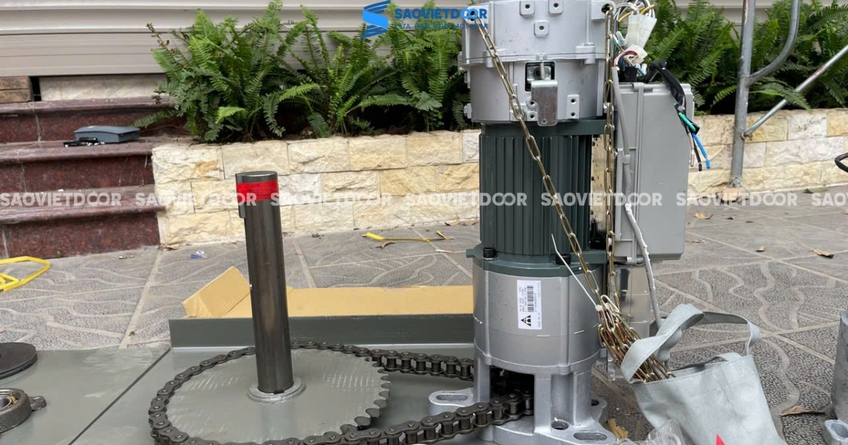Motor Cửa Cuốn Đài Loan YH 1500kg Chính Hãng 55 Motor cửa cuốn Đài Loan YH 1500kg