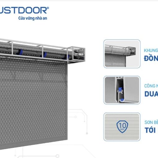 Cửa cuốn Austdoor A61 17 cua-cuon-khe-thoang-A61