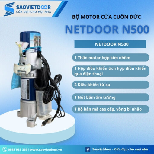 Motor Netdoor N500 Công Nghệ Đức