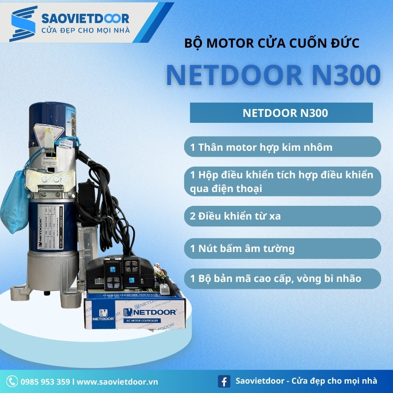 Motor Netdoor N300 Công Nghệ Đức