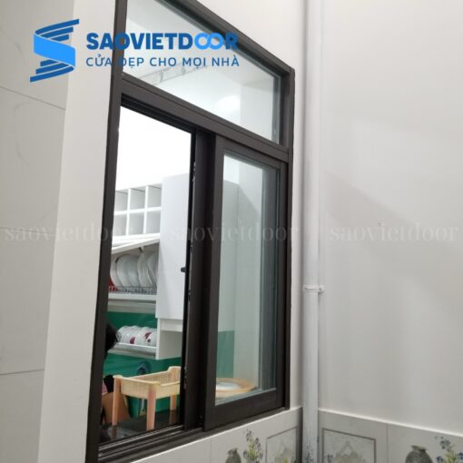 Cửa sổ mở trượt 2 cánh nhôm Xingfa Việt Nam 21 Cửa sổ mở trượt nhôm Xingfa Việt Nam