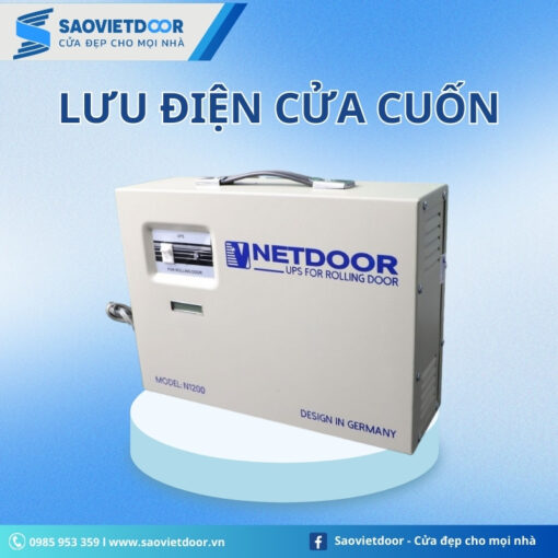 Motor Netdoor N300 Công nghệ Đài Loan 20 Lưu điện cửa cuốn