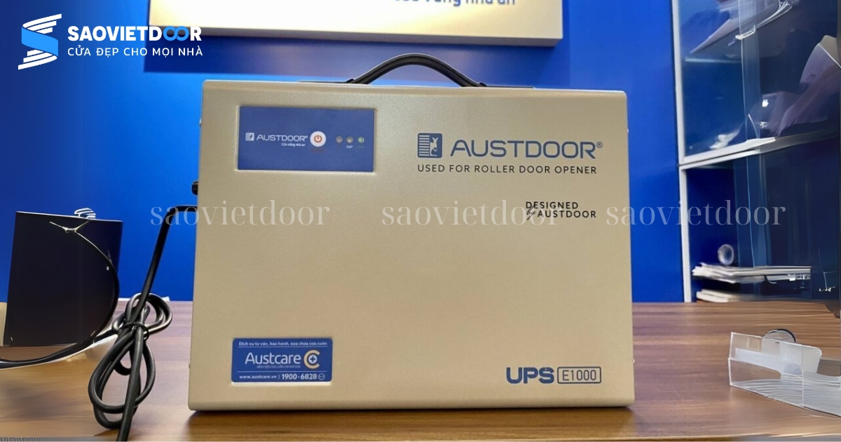 Lưu điện Austdoor E1000 26 Lưu điện cửa cuốn Austdoor E1000