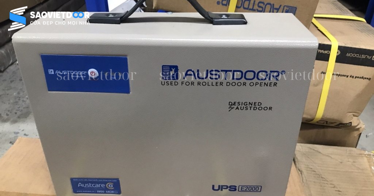 Lưu điện Austdoor E2000 27 Lưu điện cửa cuốn Austdoor E2000