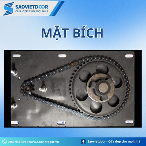 Motor Netdoor N300 Công nghệ Đài Loan 21 Mặt bích motor cửa cuốn