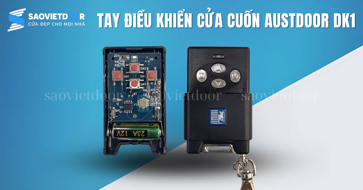 Tay Điều Khiển Austdoor DK1 20 Tay điều khiển cửa cuốn Austdoor Dk1