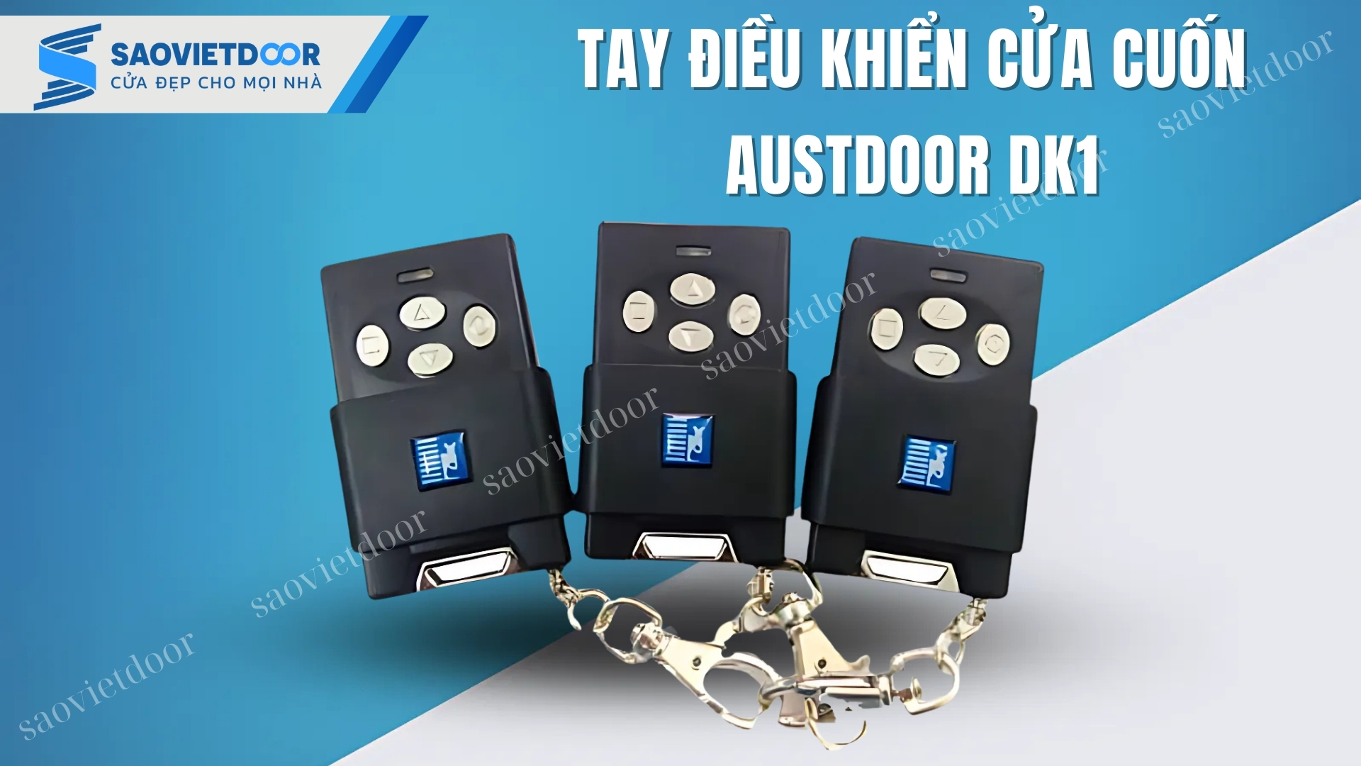 Tay Điều Khiển Austdoor DK1 18 Tay điều khiển cửa cuốn Austdoor Dk1
