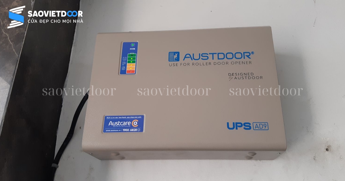 Lưu điện Austdoor DC AD9 chính hãng 27 Lưu điện cửa cuốn Austdoor DC AD9