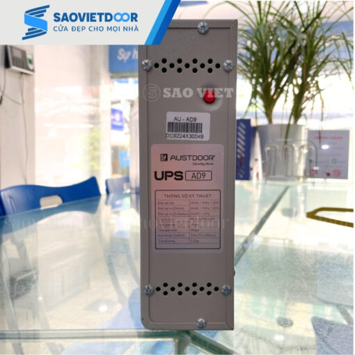 Lưu điện Austdoor DC AD9 chính hãng 21 Lưu điện cửa cuốn Austdoor DC AD9