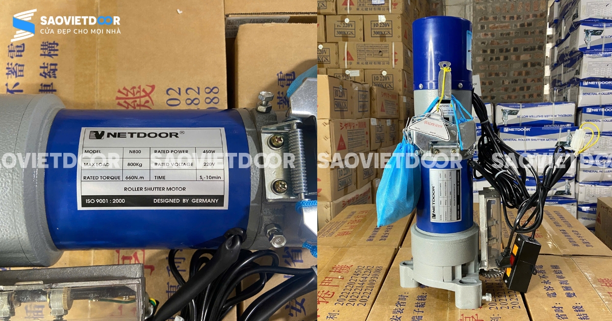 motor Netdoor N800 công nghệ Đức