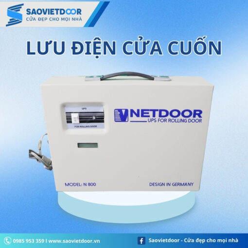 Lưu điện motor cửa cuốn