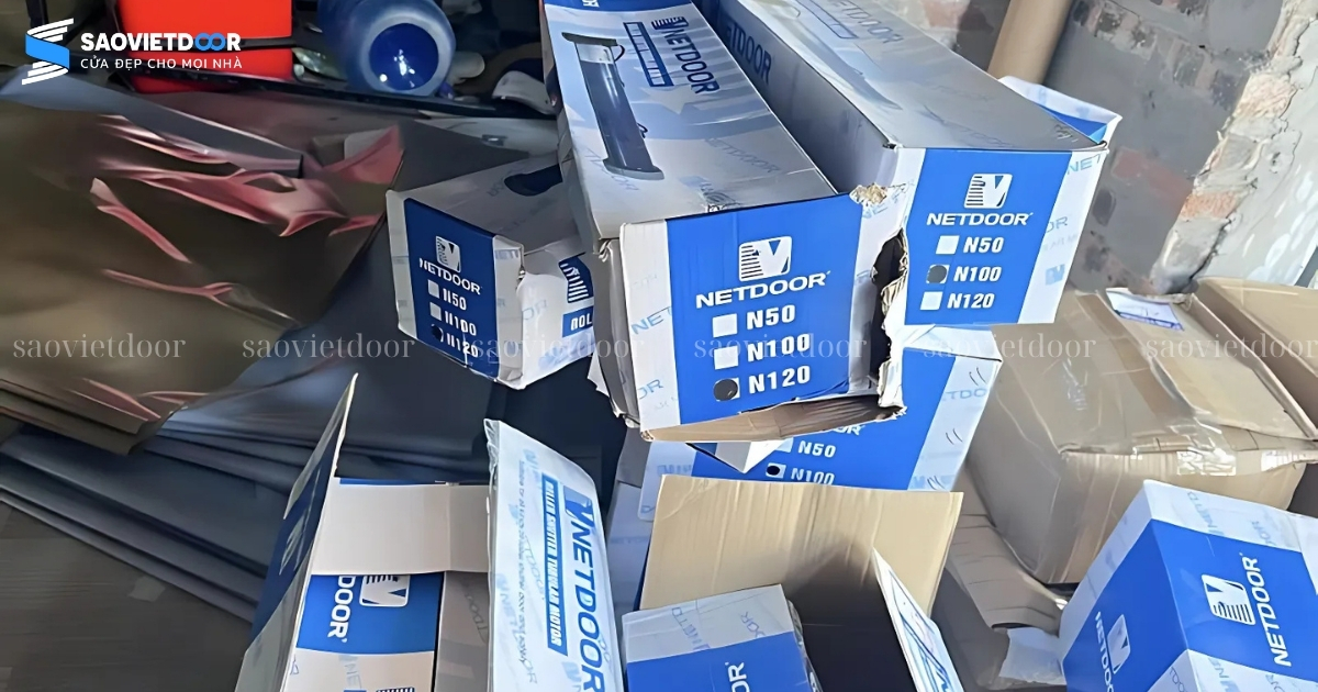 Motor ống cửa cuốn Netdoor