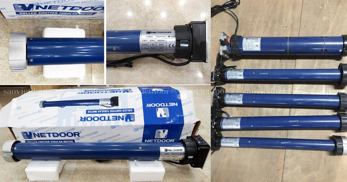 Motor ống cửa cuốn Netdoor