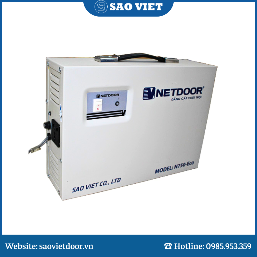 Lưu điện cửa cuốn Netdoor ECO-750.