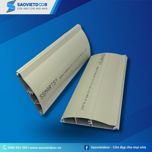 Cửa Cuốn Nhôm Kéo Tay SSMARTS C70 19 Hình ảnh nan cửa cuốn Ssmarts C70