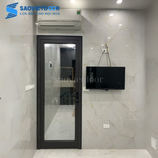 Cửa Đi Mở Quay 1 Cánh Nhôm Xingfa Nhập Khẩu 24 Cửa đi mở quay 1 cánh nhôm Xingfa