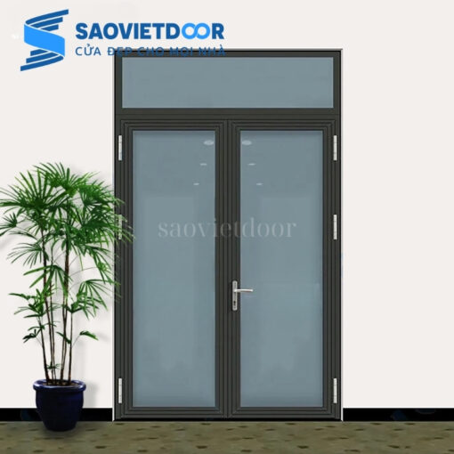Cửa Đi Mở Quay 2 Cánh Nhôm Xingfa Nhập Khẩu 26 Cửa đi mở quay 2 cánh nhôm Xingfa