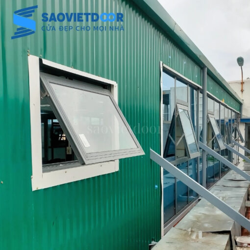 Cửa sổ hất 1 cánh nhôm xingfa