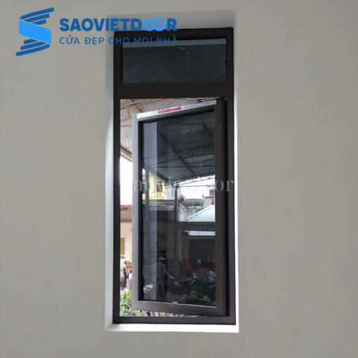Cửa sổ mở quay 1 cánh nhôm Xingfa Việt Nam 12 Cửa sổ quay 1 cánh nhôm xingfa