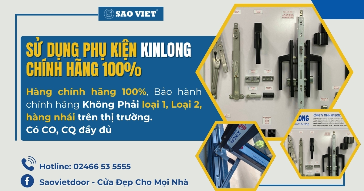 Sử dụng phụ kiện KinLong chính hãng 100% bảo hành chính hãng có CO, CQ đầy đủ.