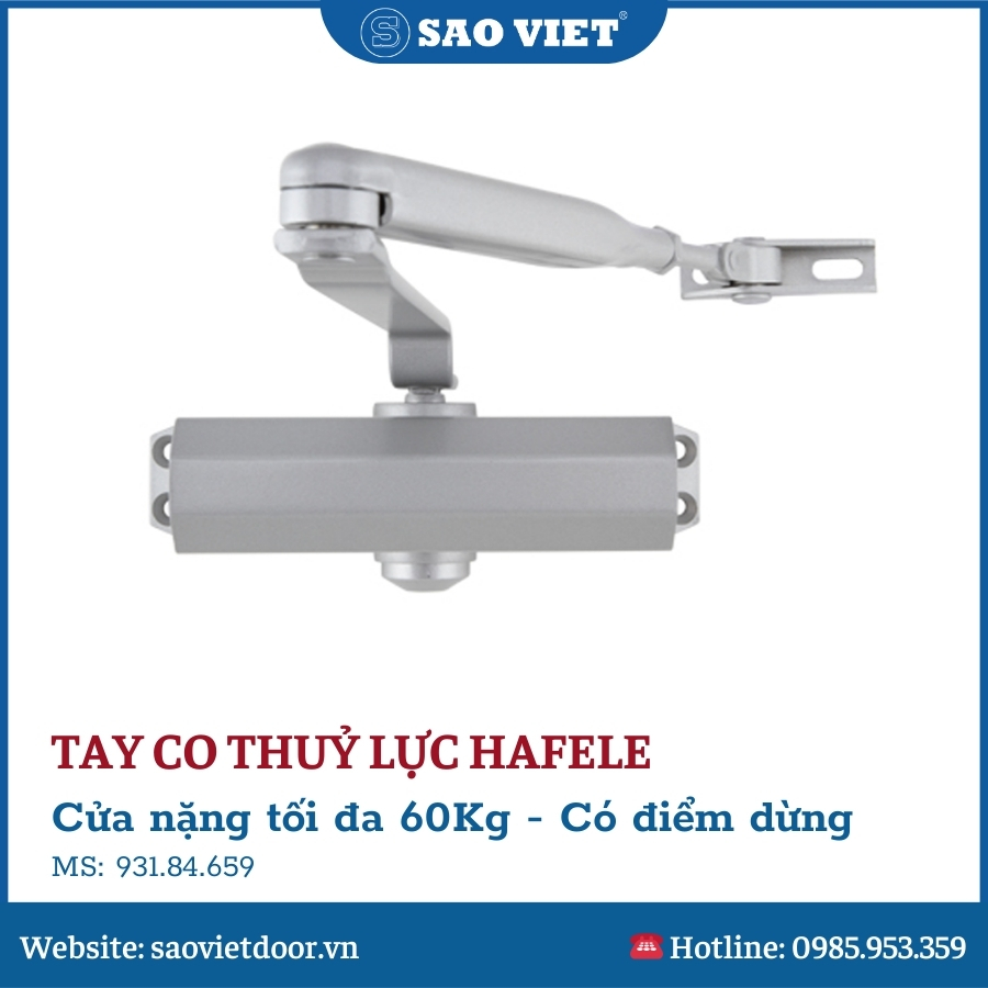 Tay Co Thuỷ Lực Hafele DCL11 931.84.659