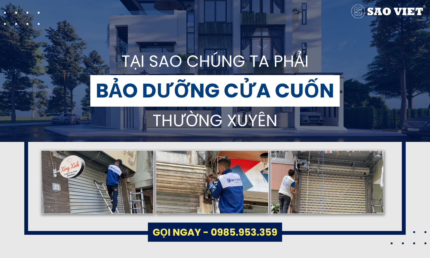 Sửa cửa cuốn tại Phú Xuyên 12 Hướng dẫn bảo dưỡng cửa cuốn tại Phú Xuyên giúp khách hàng khắc phục các vấn đề.