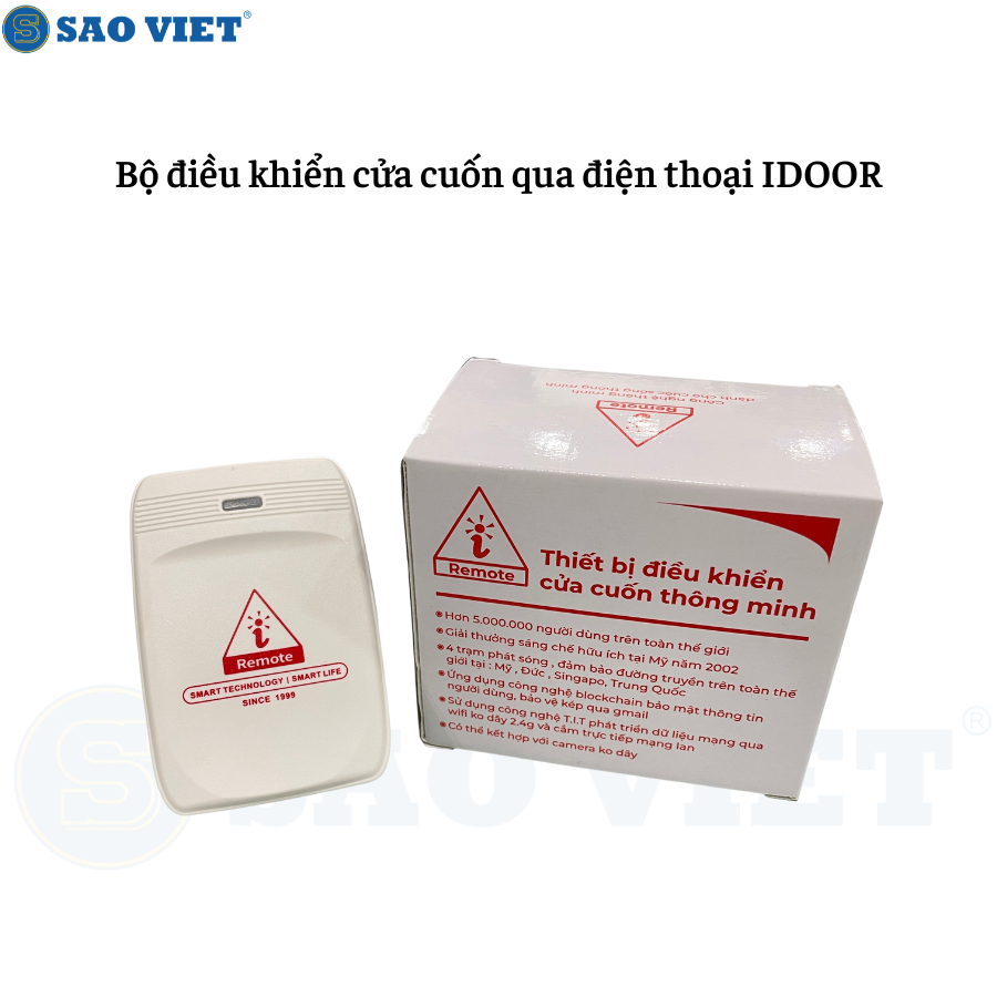 BỘ ĐIỀU KHIỂN CỬA CUỐN QUA ĐIỆN THOẠI IDOOR 18 1 13