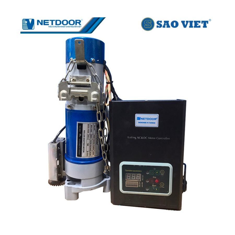 Motor Cửa Cuốn NETDOOR DC Liền Lưu 500kg 6 1 2 1