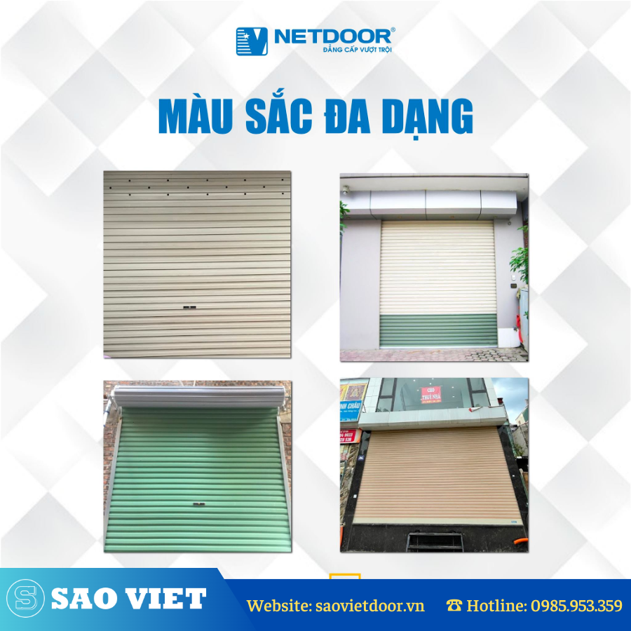 Bộ Sưu Tập Cửa Cuốn Netdoor Năm 2023 71 1