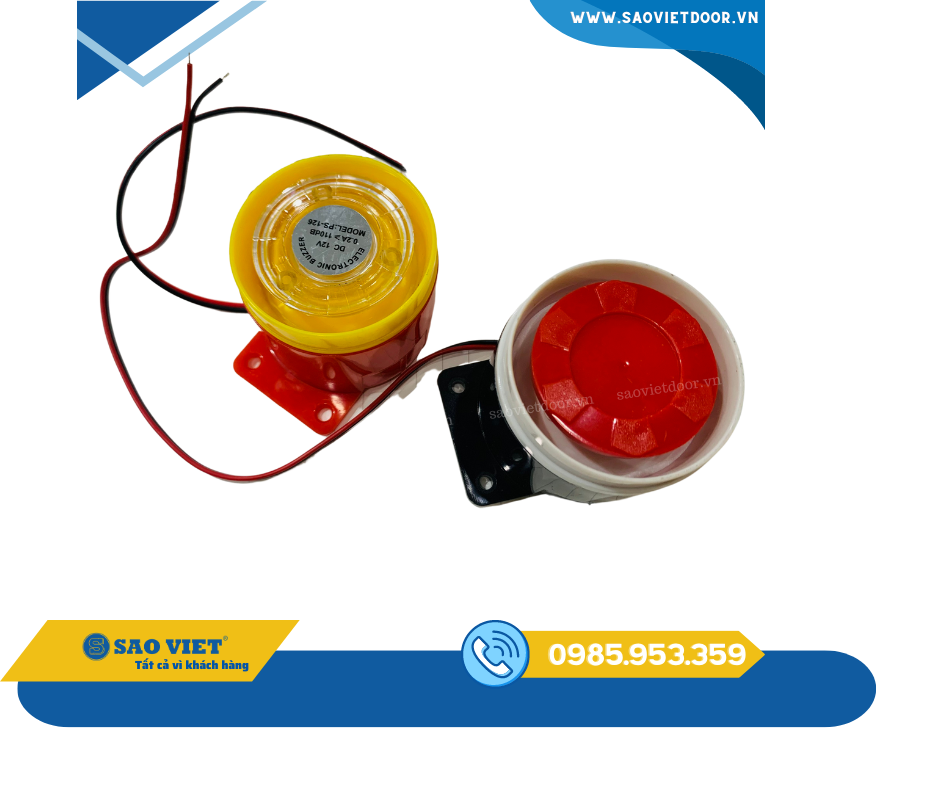 Còi báo động cửa cuốn 22 2 3 1