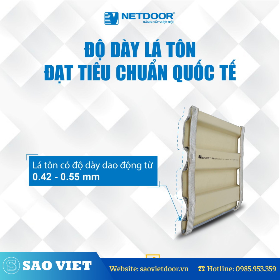 Bộ Sưu Tập Cửa Cuốn Netdoor Năm 2023 70 2