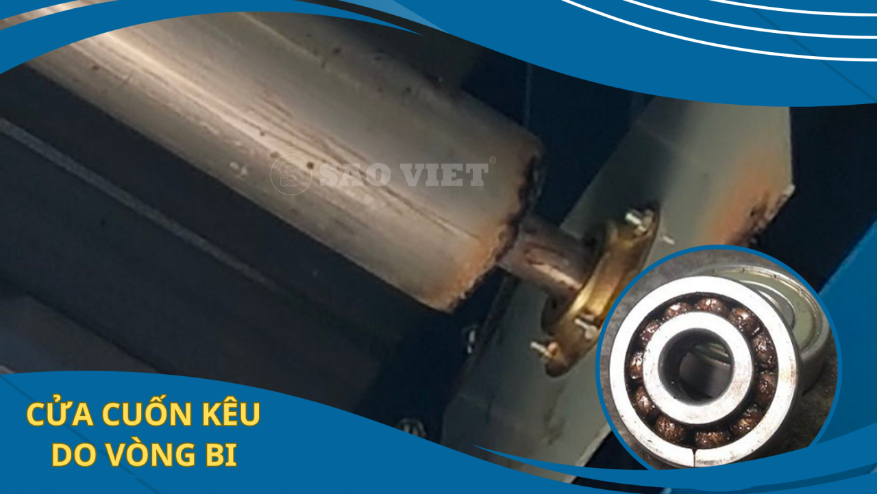 Cửa cuốn bị kêu và cách khắp phục ngay tại nhà 13 3 1