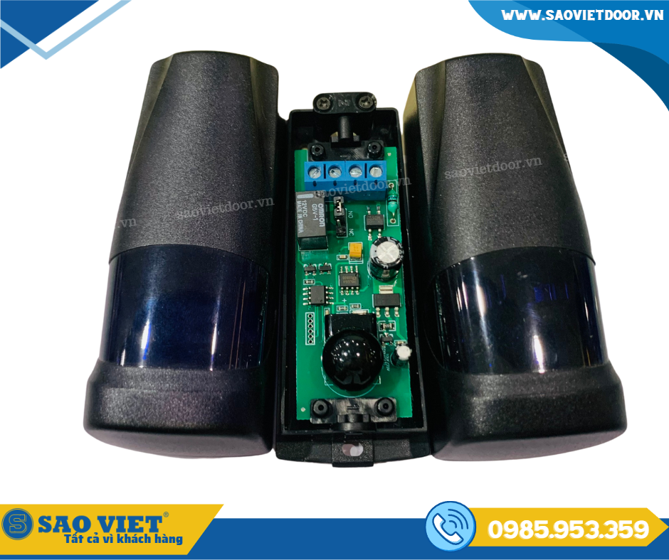 Bộ cảm biến senso hồng ngoại cho cửa cuốn 13 3 6