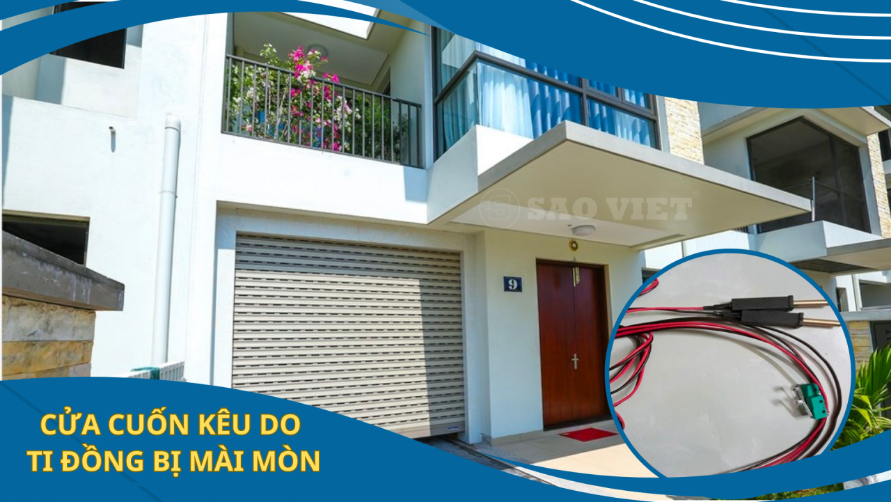 Cửa cuốn bị kêu và cách khắp phục ngay tại nhà 11 4 1