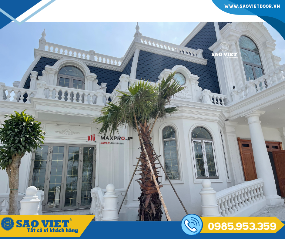 Thi công cửa nhôm kính cao cấp Maxpro Cho Gia Đình Anh Tuấn tại Sơn Tây - Hà Nội 19 4 5